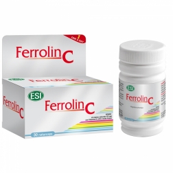 FERROLIN C KAPSLE - železo + vitamín C 30 ks ESI