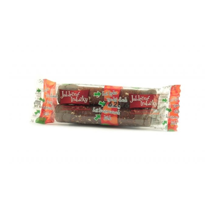 Jablečné trubičky s carobovou polevou - Trutna 24g Jablečné trubičky s carobovou polevou - Trutna 24g