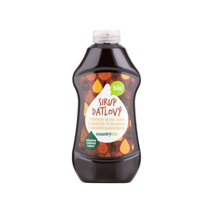 Sirup datlový 874 ml BIO COUNTRY LIFE Sirup datlový 874 ml BIO COUNTRY LIFE