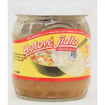 Seitan kostky-sklo 370g SUNFOOD