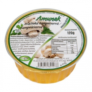 Svačinka žampiónová 120 g AMUNAK 
