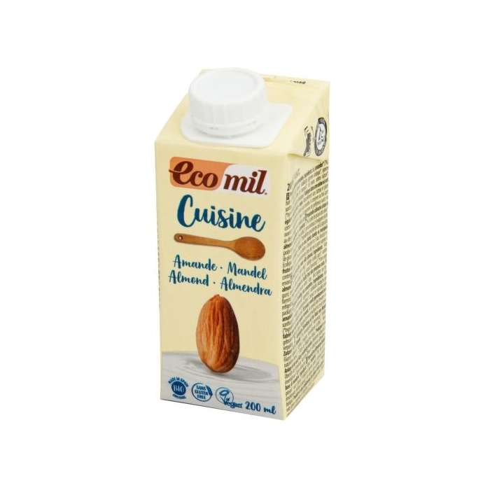 Mandlová alternativa smetany 200 ml BIO ECOMIL Mandlová alternativa smetany 200 ml BIO ECOMIL
