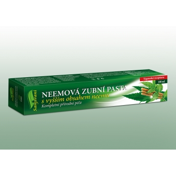 NEEMOVÁ ZUBNÍ PASTA s vyšším obsahem neemu SANJIVANI 100 ML DNM