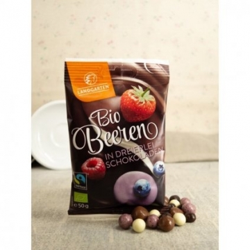 Bio lesní plody v třídruhové čokoládě, 50 g Fair Trade Centrum