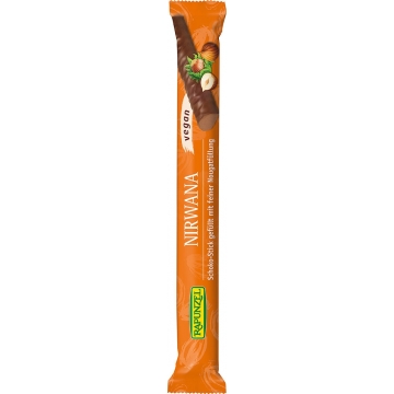 Bio čoko tyčinka NIRWANA VEGAN RAPUNZEL 22 g 