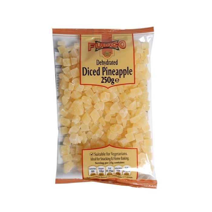 Ananas kostky 250 g FUDCO Ananas kostky 250 g FUDCO