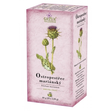 Ostropestřec mariánský 20x2g Grešík