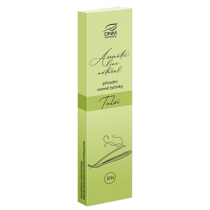 Vonné tyčinky - TULSI 20 ks AROMATIC LINE NATURAL Vonné tyčinky - TULSI 20 ks AROMATIC LINE NATURAL