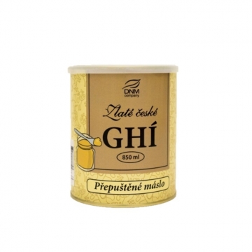 GHÍ - přepuštěné máslo v dóze 700 g/850 ml DNM