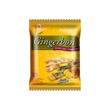 ZÁZVOROVÉ BONBÓNY S MEDEM A CITRONEM- ŽELÉ 125 G GINGERBON