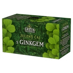 Zelený čaj s Ginkgem 20 x 1,5 g (Valdemar Grešík)
